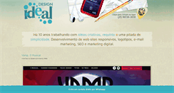 Desktop Screenshot of designideal.com.br